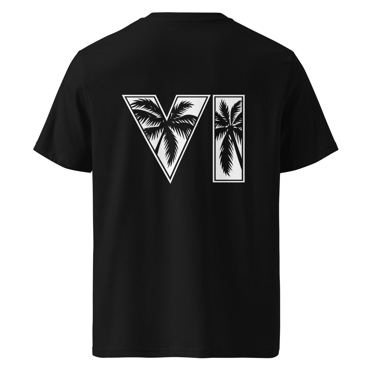 GTA VI inspired Fanart - Front & Back Print Organic Cotton T-Shirt